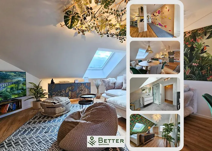 Better L Boho Apartment L Kletterwand